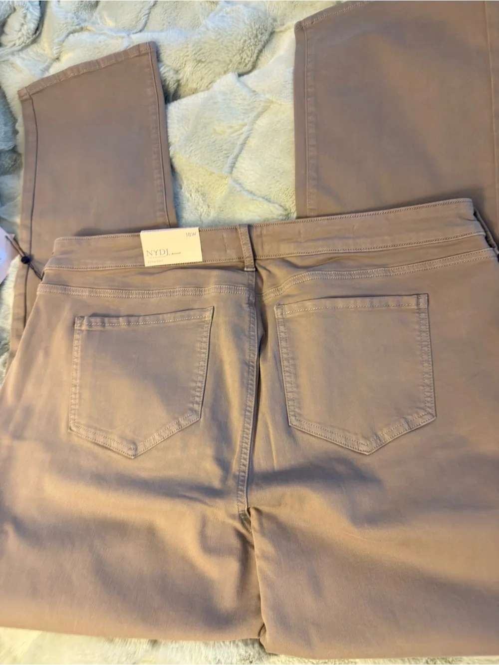 NWT NYDJ Marilyn Straight 18W - Picture 4 of 8
